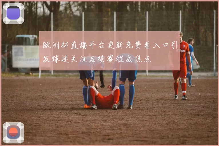 欧洲杯直播平台更新免费看入口引发球迷关注后续赛程成焦点